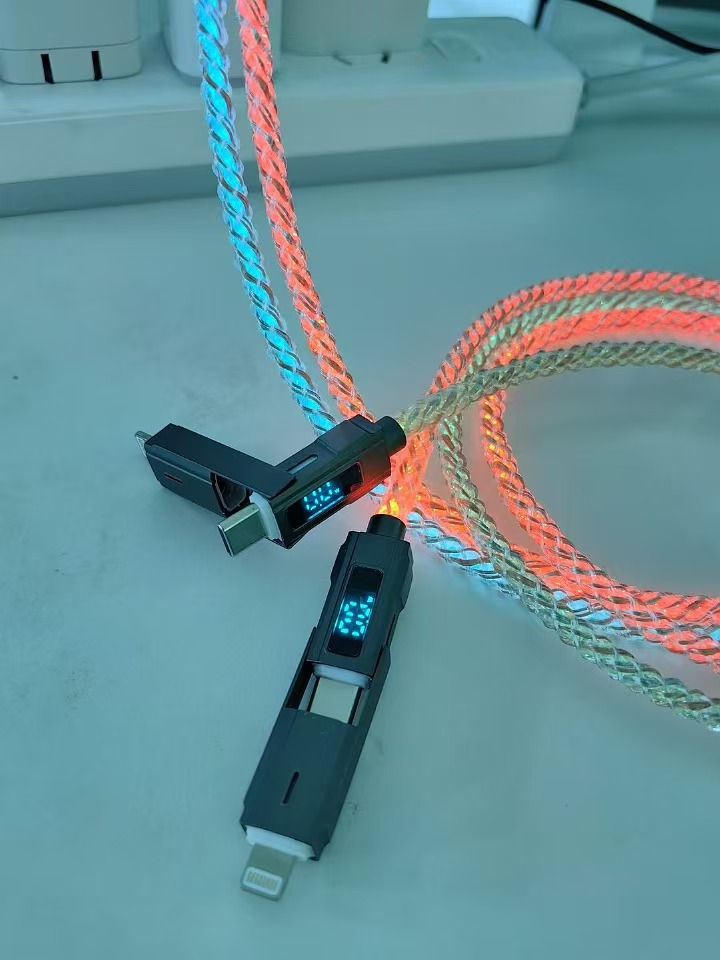 RGB 炫彩雷神数显二拖二